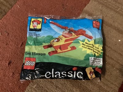 Lego 1999 Mcdonald's Classic Happy Meal Polybag #1 (Sealed!)