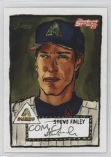 2021 Topps Spotlight By Andy Friedman Stamp 70/70 Steve Finley #59 7jo