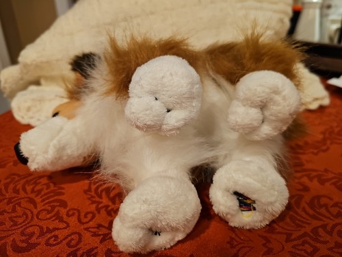 Classic Webkinz COLLIE Puppy Dog Lassie GANZ Plush Stuffed Animal NO CODE HM149 - Picture 4 of 5