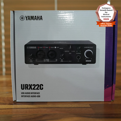 Yamaha URX22C USB 3.0 Audio Interface 32-bit/192kHz Type-C