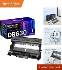 Brother DR630 Drum Unit Replacement - High Yield 12,000 Pages for Laser Printers