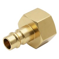 "20X Kupplungsstecker Mit Innengewinde 1/2\" Aus Messing Druckluftkupplung-Stecker"
