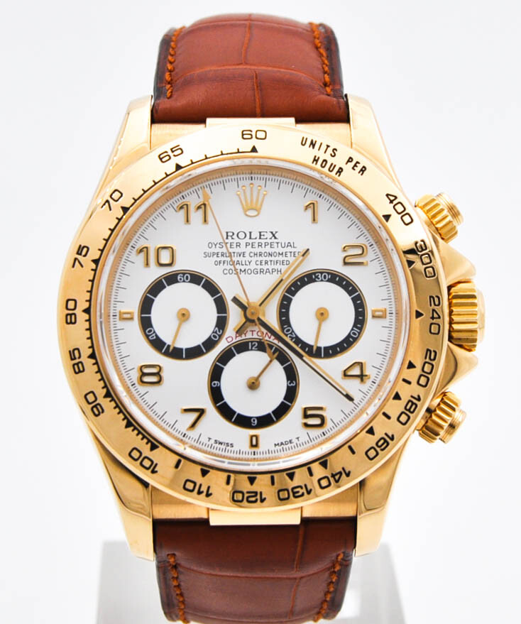 Rolex Daytona Zenith El Primero 18ct Gelbgold 16518 Automatik 4030