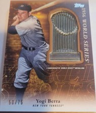 2023 Topps Update Series Commemorative Postseason Trophy Medallion Gold #PTM-YB 