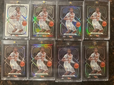 Darius Garland 2nd Year 2020-21 Obsidian Partial Rainbow Starter Lot