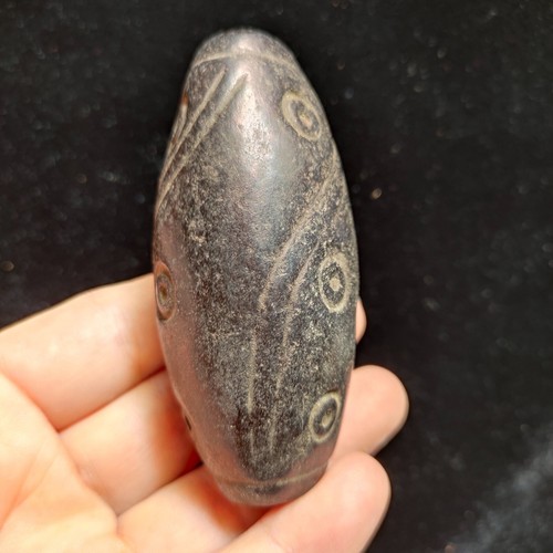 Chinese jade Antique hand-carved pendant necklace Ancient nice jade statue 3110 - Picture 7 of 8