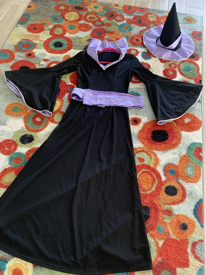 Bata de mago con faja cinturón y sombrero - VER MEDIDAS EN FOTOS E INFORMACIÓN DEL ANUNCIO Foto 3 de 4