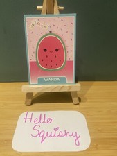 Squishmallows Trading Card Wanda the Watermelon #87 by Kellytoy