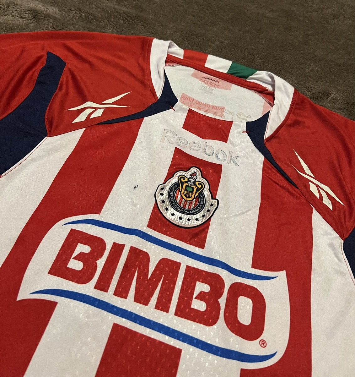 【古着】Reebok Chivas サッカージャージ Authentic Reebok Club Chivas Guadalajara Jersey 2007-2008