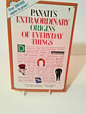 ''Panati Extraordinary Origins of Everyday Things''Paperback-NEW-462 pg-by Panati