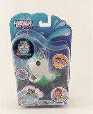 Fingerlings Raya Light up and Glow In The Dark Narwhal with Flapping Tail