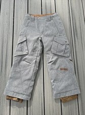 Obermeyer Girl s Sz 6 ALT3 Insulated Snowboard Ski Pants Heather Gray Denim