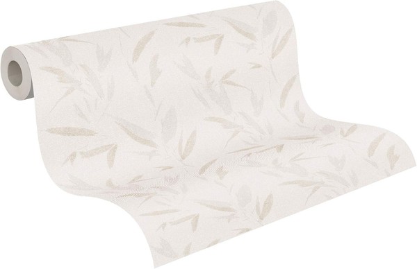 A.S. CréAtion Tapete Vlies New Elegance 37549-5 Creme Beige Stylisch Dschungel-image