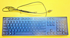 Genuine Dell Wired USB Keyboard Black KB216d KCM2Y