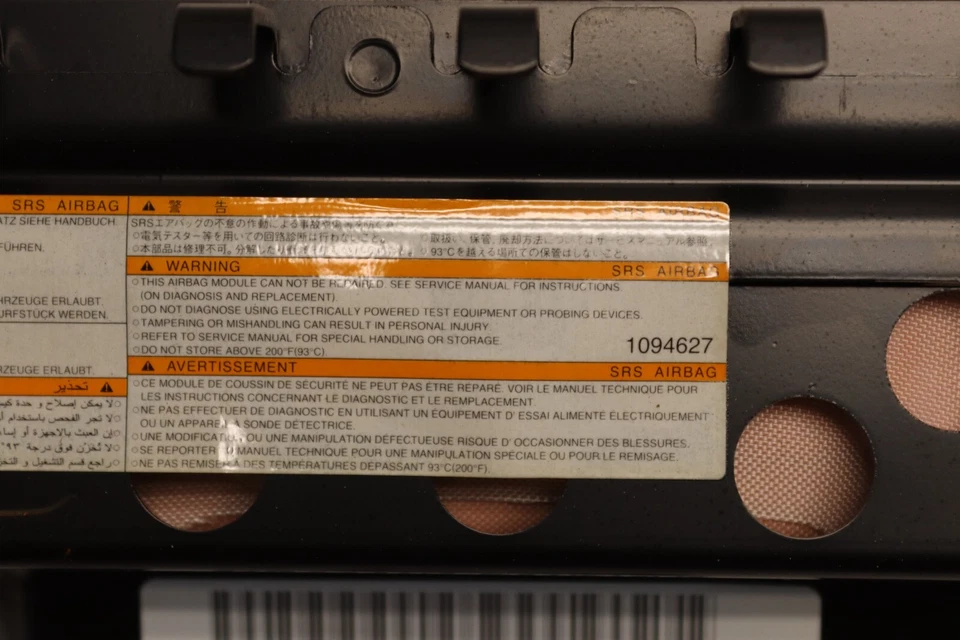 Airbag 2009-2020 Nissan 370Z painel lado direito do passageiro SRS fabricante de equipamento original - Imagem 4 de 4