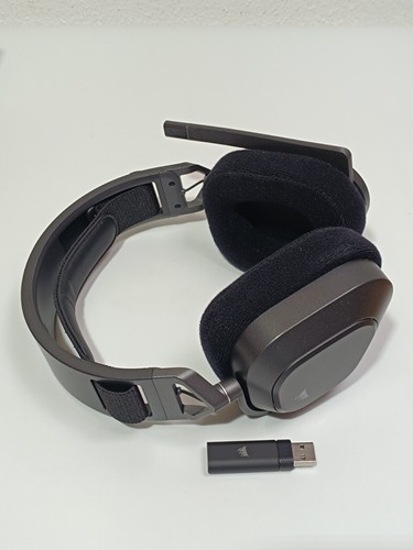 Corsair HS80 Max Bluetooth /RF 2.4GHz Over-ear Gaming Headset - Stahlgrau _0.6_5 - Bild 8 von 14