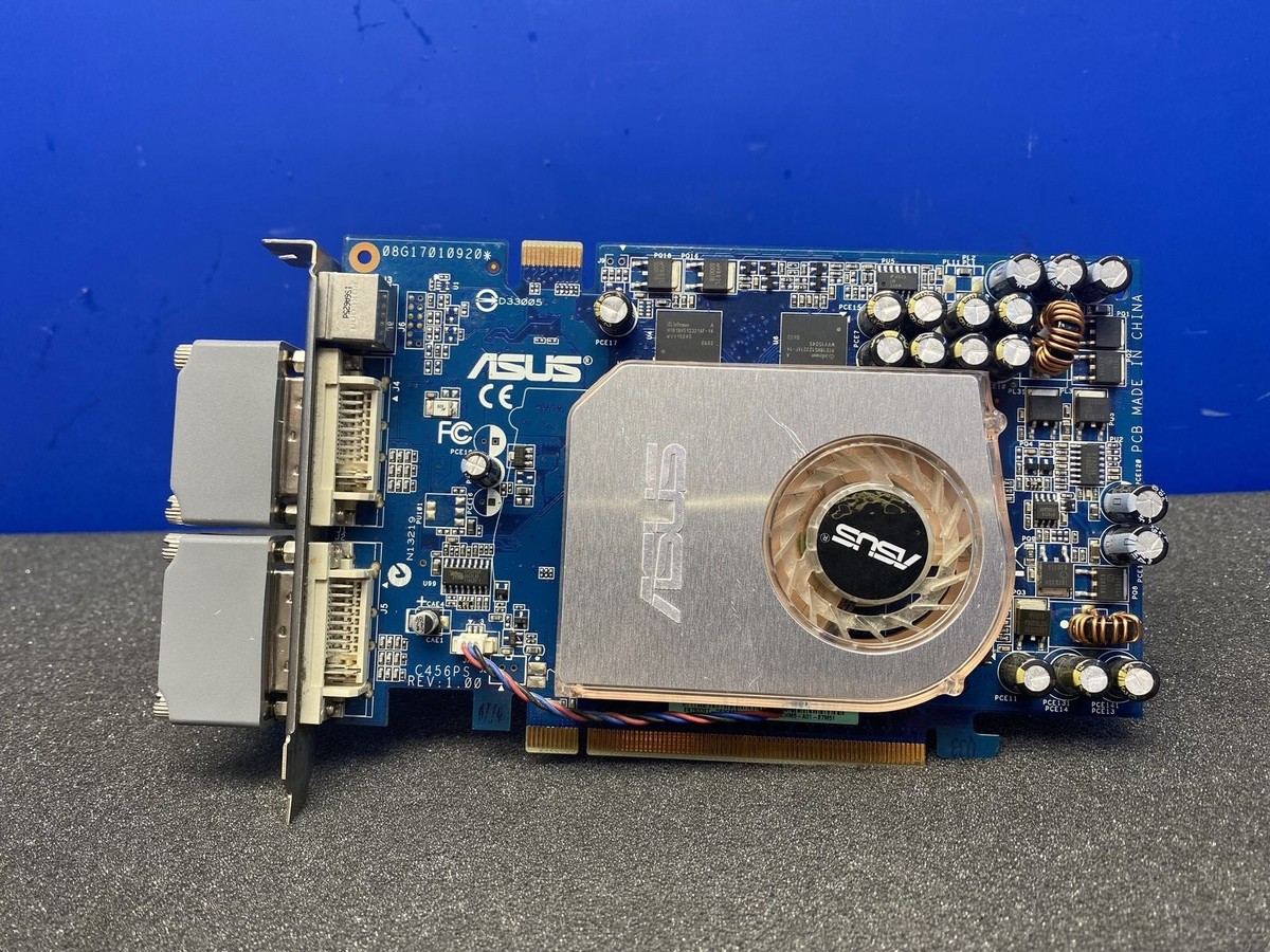 (1786) ASUS 一体 V230 IC秒速起動SSD240 i7 8G ASUS GEFORCE 7600GT 256MB GDDR3 PCIE X16 DVI GRAPHICS CARD