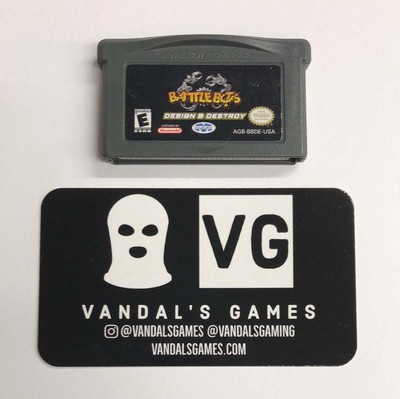 GBA - Battlebots Design & Destroy Nintendo Gameboy Advance Cart Only #111