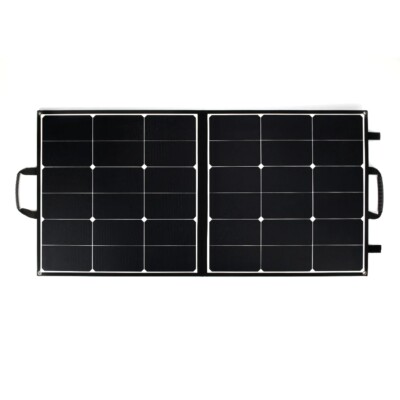 zerobreeze 100w Portable Foldable Solar Panel for RV/Power station/Camping