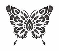 Mandala Monarch Butterfly STENCIL Summer Garden Porch Farmhouse DIY Craft Signs