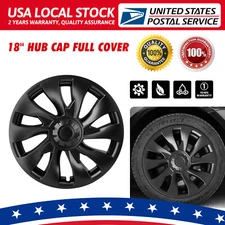 1PCS 18 Inch Hubcap for Tesla Model 3 Wheel Cover Blade Replacement Full Rim Cap