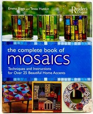 2005 The Complete Book of Mosaics Techniques Instructions 25 Projects Book 14612