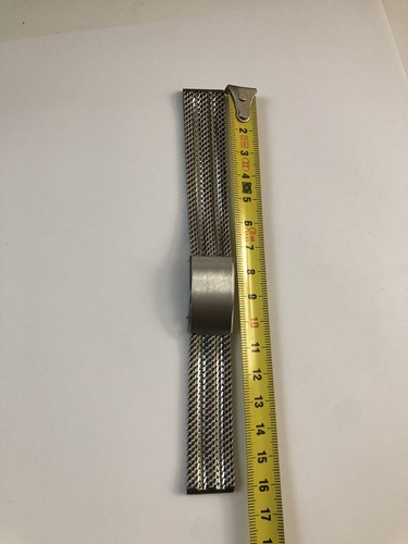 ✅ Pulsera Para Reloj De Acero Malla 18 Mm Vintage Stainless Steel Swiss - Imagen 6 de 6