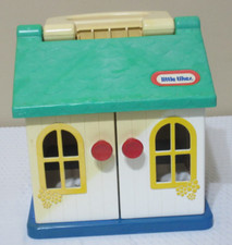 Vintage Little Tikes Cozy Cottage Fold-Up Take Along Portable Play House