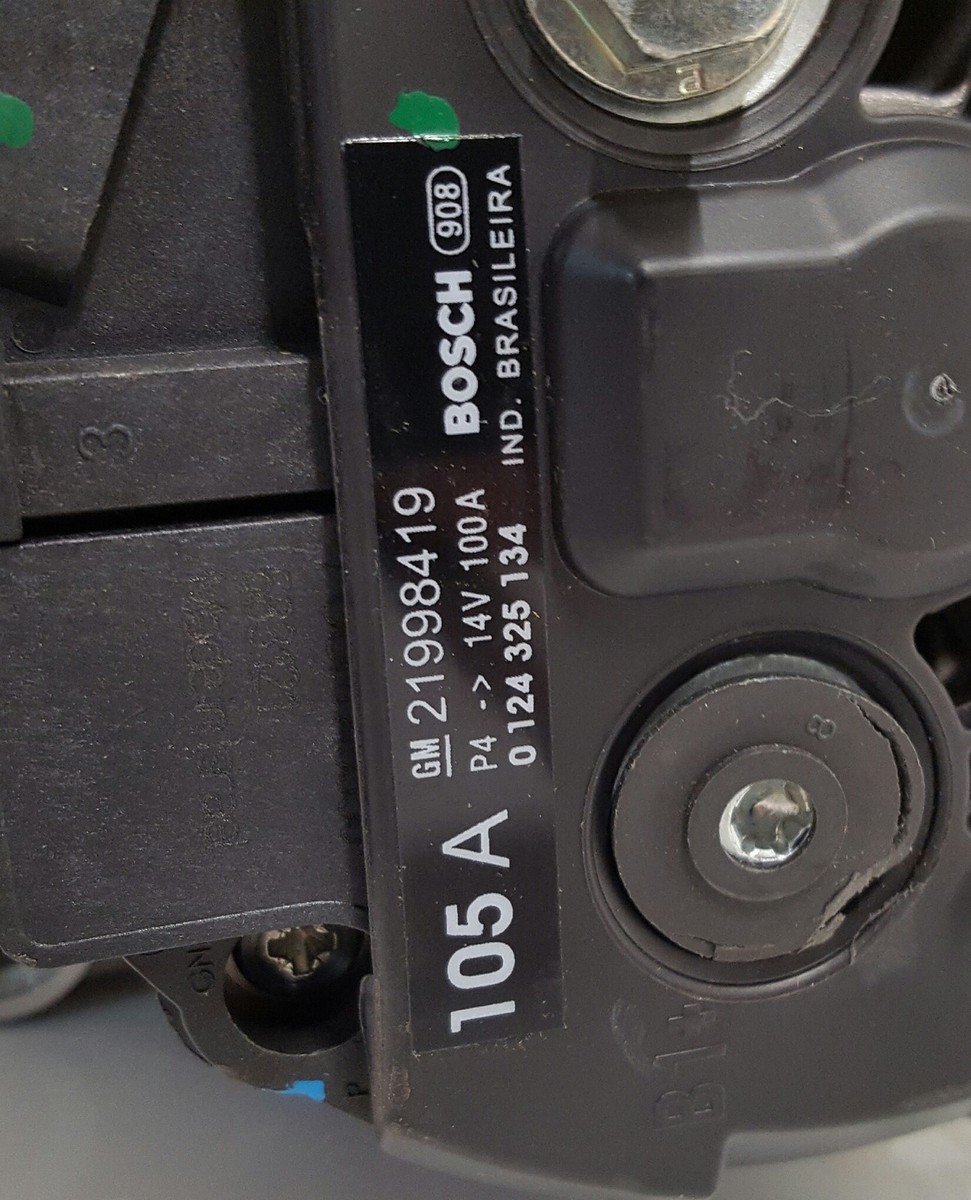 つねりん No.219 New OEM Alternator105 AMP Fits 2006 2007 Silverado Express