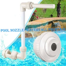 Swimming Pool Waterfall Fountain Massage + Complete Water Outlet Spa Jet Nozzle