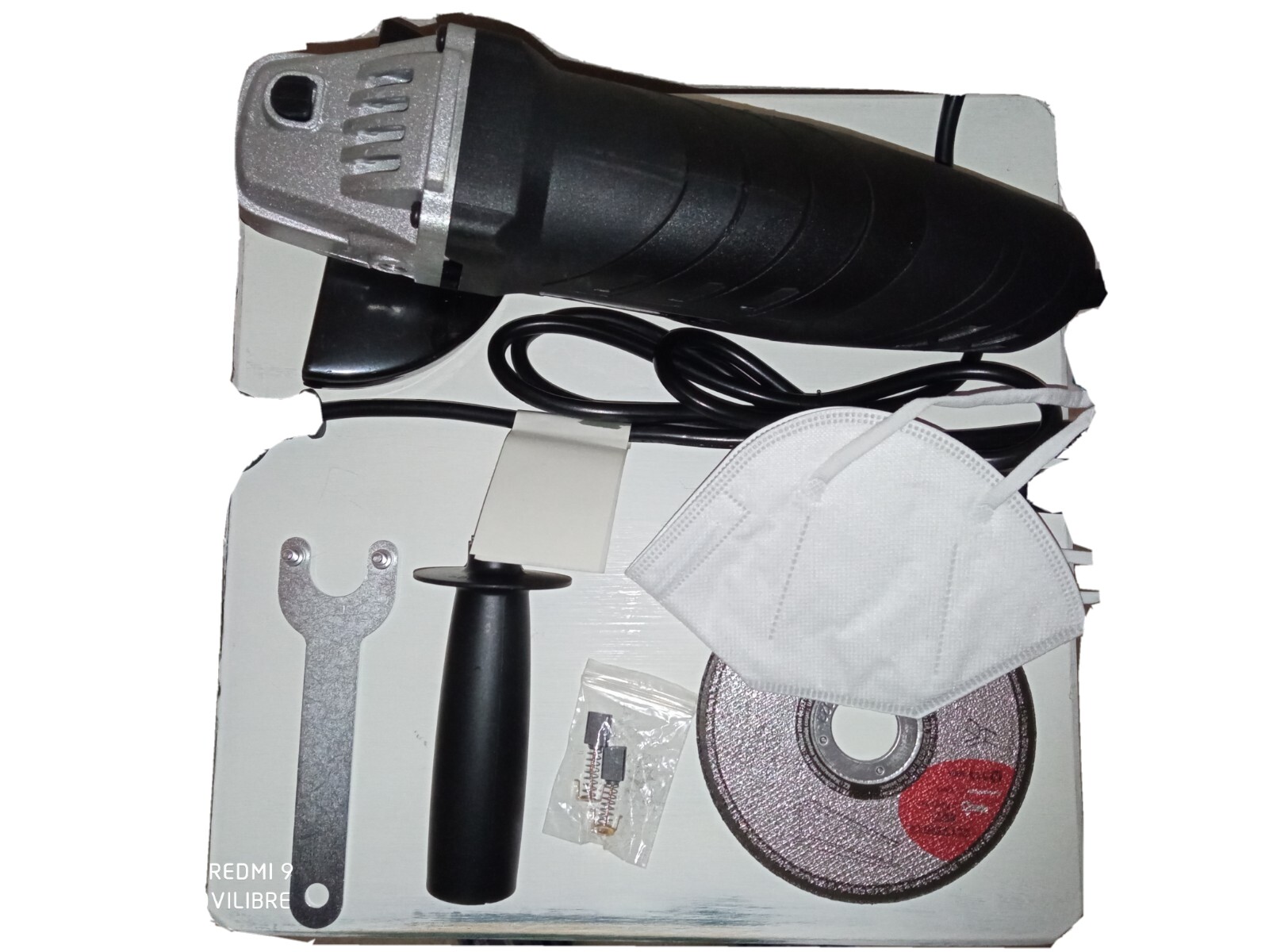 RADIAL AMOLADORA 115mm + REGALOS DISCO CORTE ACERO