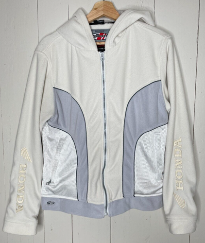 Joe Rocket Honda Racing Zip-up fleece Sweater Womens Large