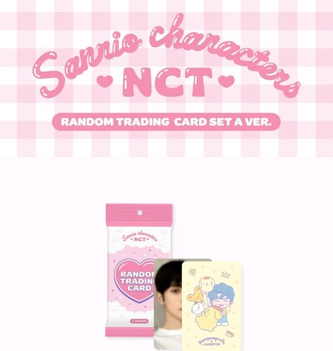 NCT X SANRIO TOWN OFFICIAL MD GOODS RANDOM TRADING CARD SET A VER. PHOTOCARD NEW - Picture 2 of 4