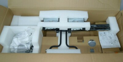 NEW Dell MDA17 Dual Monitor Arm Stand Desk Mounting Clamp up