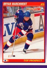 1991-92 Score American #314 Bryan Marchment