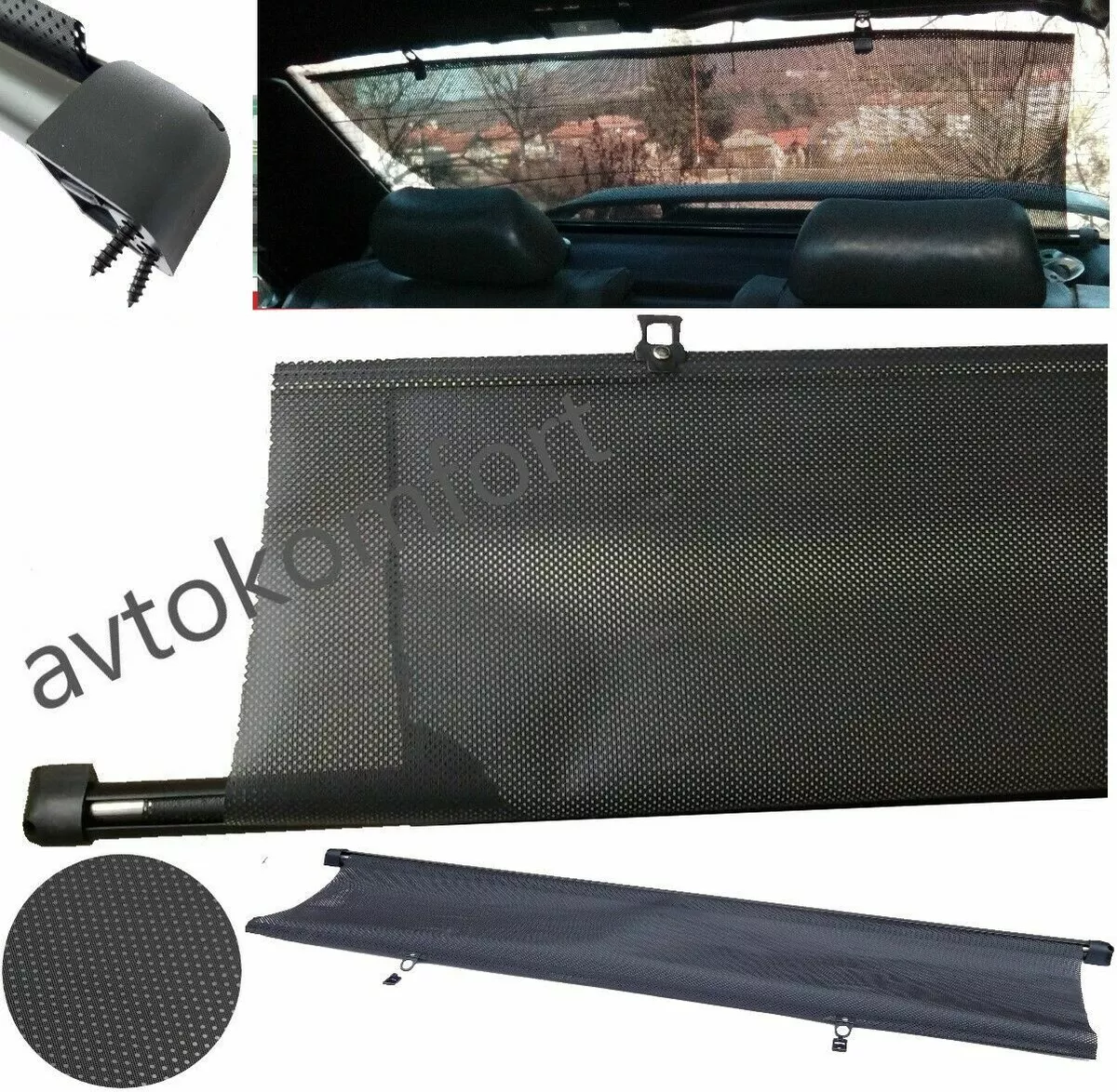 Rear 2024 sun shade
