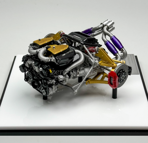 VMB 1:18 Huayra Engine System Display Collection Model Diecast Metal Car - Picture 4 of 10