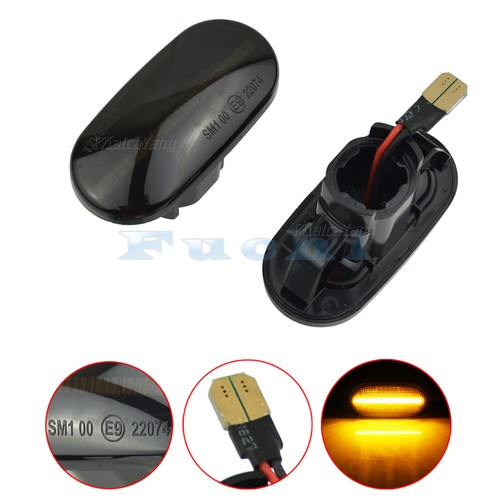Dynamic Sequential LED Side Marker Light For Honda CRX 88-01 Fit 07-10 Civic - Bild 2 von 12