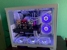Lightly Used Gaming PC (3060ti + Ryzen 5600X) Lian LI 011d mini Snow White
