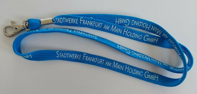 Stadtwerke Frankfurt am Main Schlüsselband Lanyard NEU (M105)