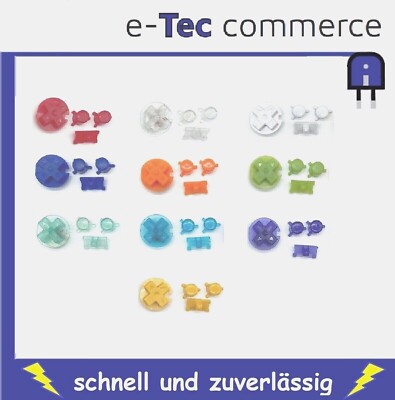 Buttons / Knöpfe für Gameboy Pocket GBP Game Boy Tasten viele Farben