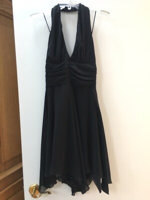 abs halter dress A.B.S Cocktail Dress-VINTAGE By Allen Schwartz- Size 6-FREE SHIPPING Abs allen