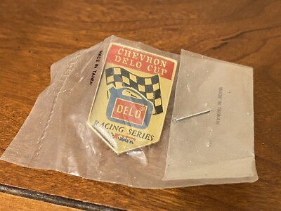 Chevron Delo 400 Racing Team NASCAR Enamel Lapel Pin