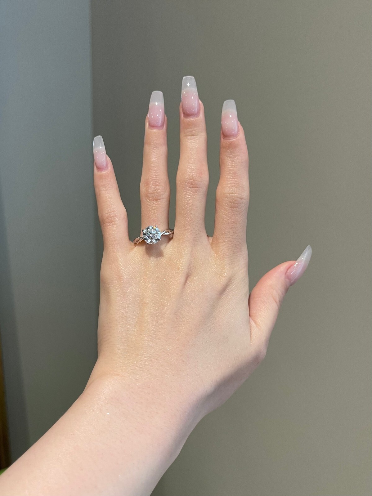 2.5 ROUND DIAMOND RING 925 STERLING SILVER RING BEST ANNIVERSARY RING FOR WOMEN