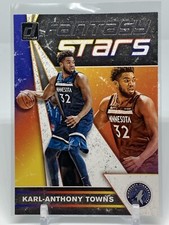 Karl-Anthony Towns 2019-20 Donruss Fantasy Stars  #3 Minnesota Timber Wolves