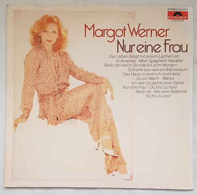LP * Margot Werner - Nur Eine Frau    auf Polydor 34011