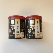 Daiso Premium swaCotton Swabs 100pcs 2 Set Japan Made