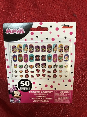 Disney Minnie Mouse Bow PEEL and STICK Nail Decals Stickers