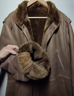 Original Entrefino Made In Spain Vintage 1980 Investment Shearling Shear