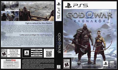 Sony GOD OF WAR RAGNAROK store display box art PS5 | eBay